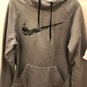 Nike dri-fit cozy gray hoodie